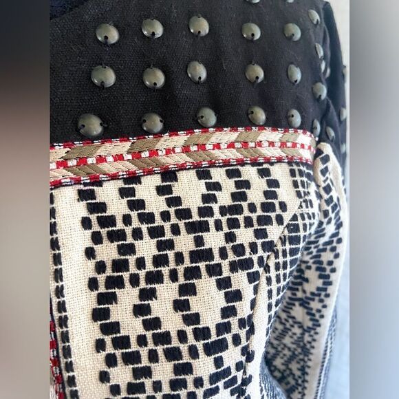 Anthropologie Tularosa Booker Studded Jacket Size S - Picture 11 of 16